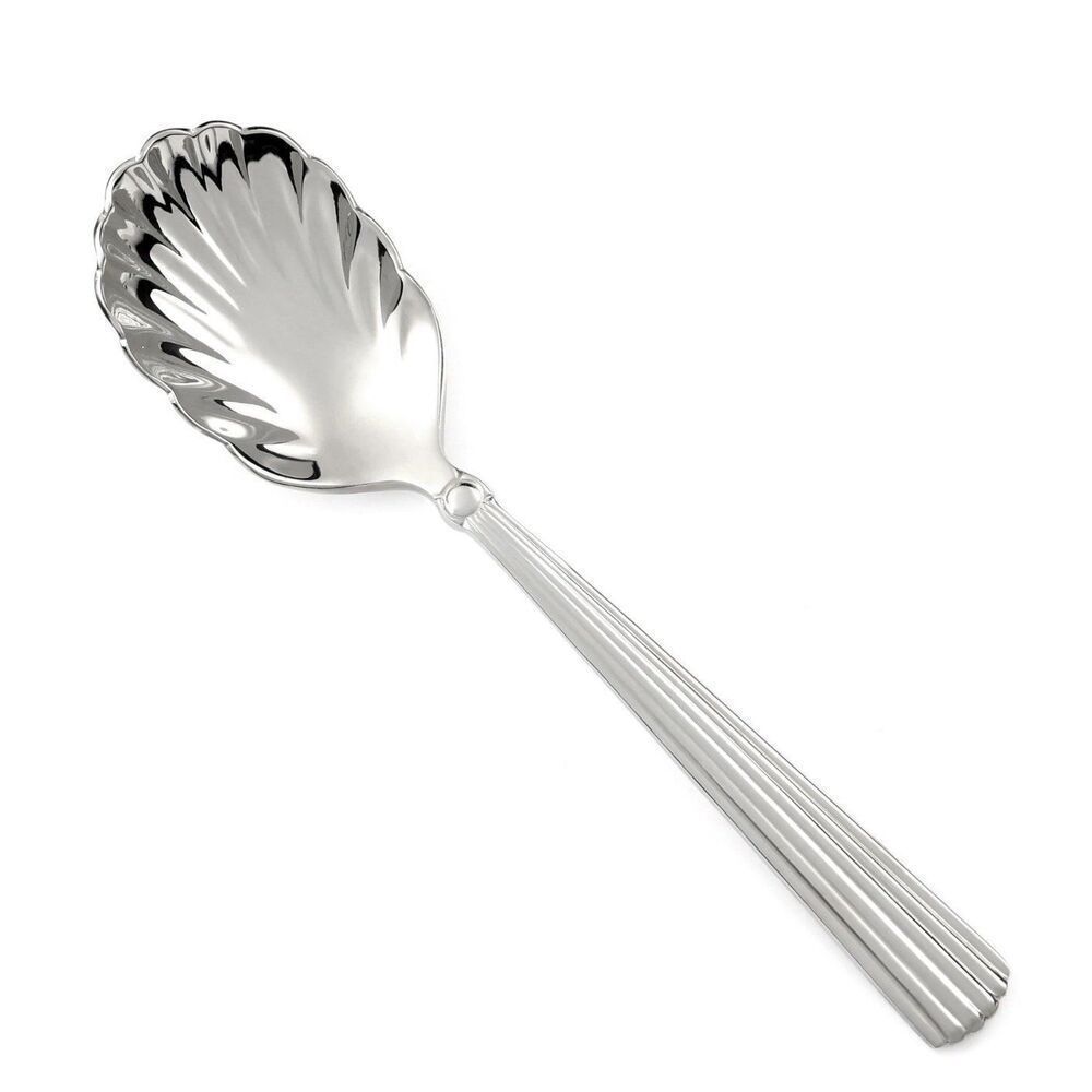 Waterford CARLETON Stainless Steel Glossy She’ll Sugar Spoon 6.5” Replacement